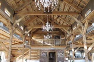 Inside of Event Barn